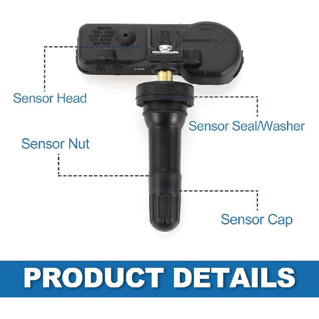 Tire Pressure Sensor No.7L1Z1A189A Tire Pressure Monitoring Sensor for Ford Expedition 2007-2010