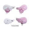 Sweet Style Hair Accessory with Angel Wing Shape Trendy Fashion Hair Clip Charm Adorable and Delicate Hair Accessories