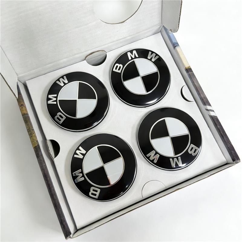 

4pcs For BMW G12 G30 G31 G32 G08 G05 F46 F49 F39 F90 floating wheel hub cover 1/3/4/5/6/7Series modified wheel hub center cover 4pcs 68mm черный белый