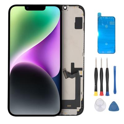 Tela de Substituição para Celular de 6,7 polegadas com Kit de Reparo Incell Display 3D Touch Reconhecimento Facial para IOS 14