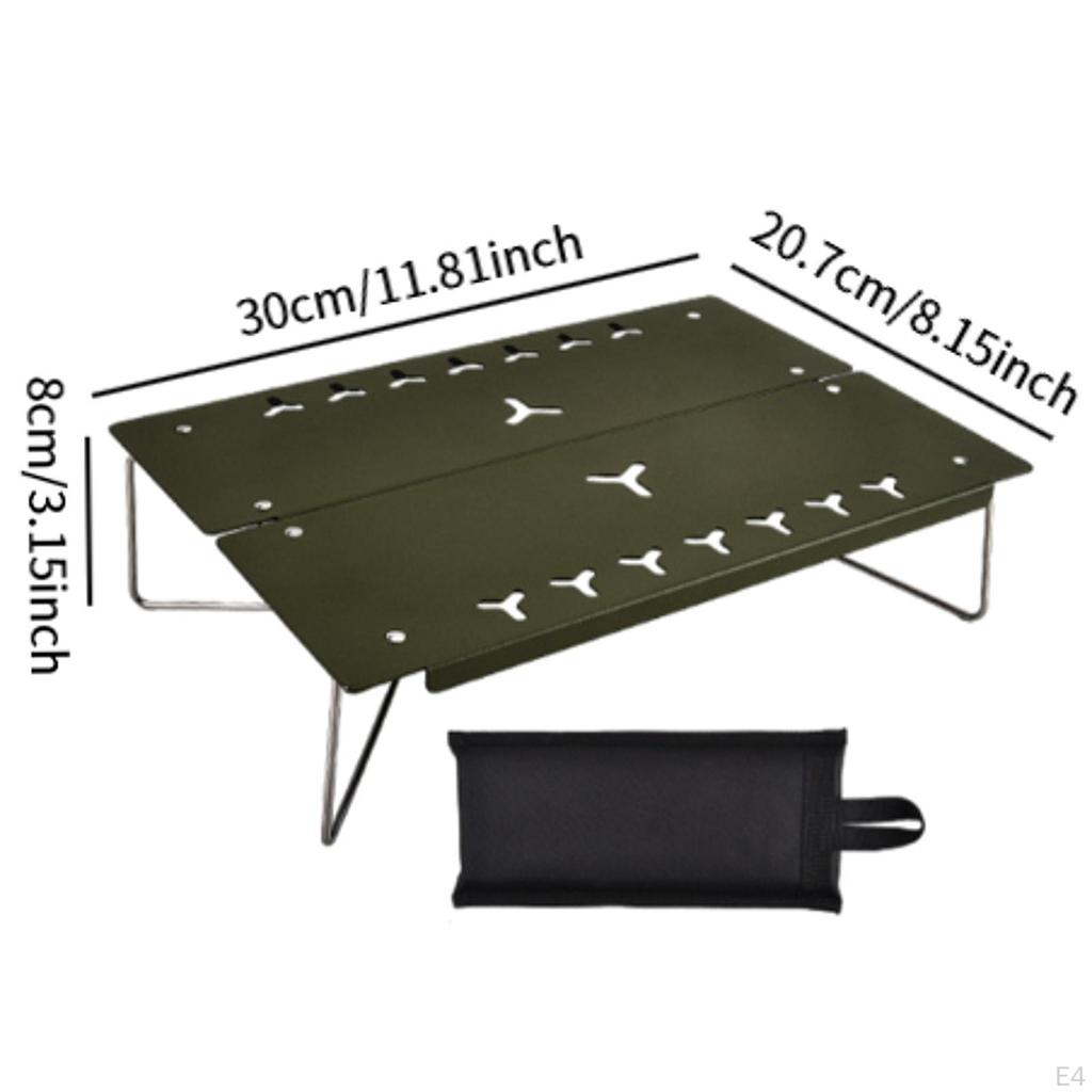 Camping Folding Table Beach Portable Desk Foldable for Yard Picnic Hiking