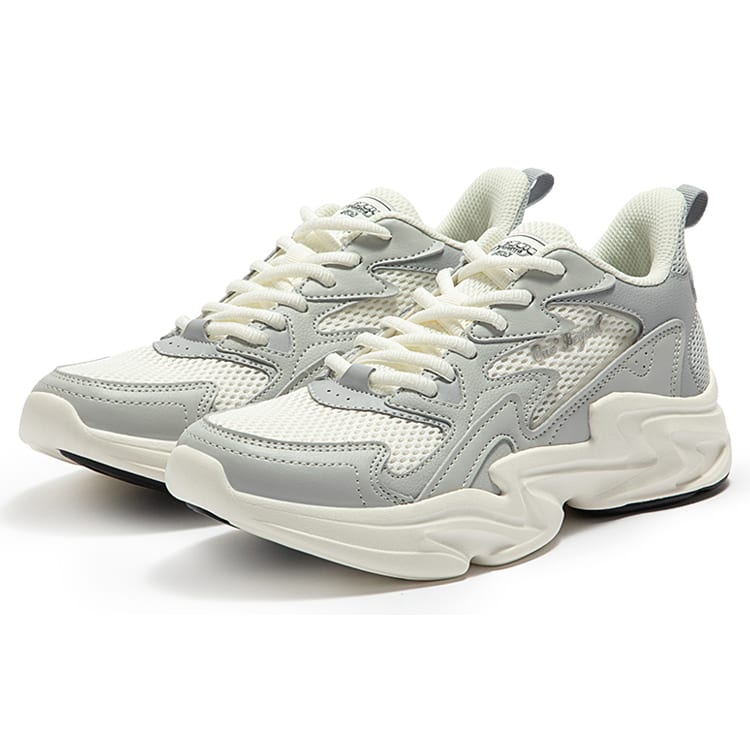 361 Low Top Chunky Sneakers Women's Gray White 682316772-2