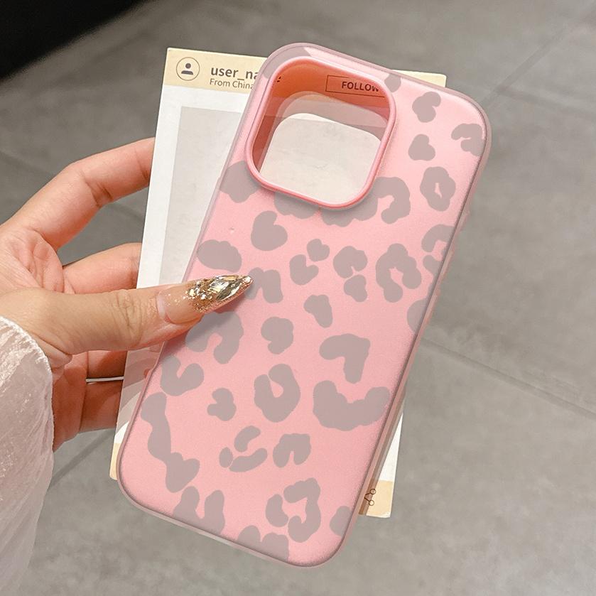 Leopard Print Phone Case For Samsung Galaxy A55 A54 A15 A14 A34 A24 A35 A06 S22 S21 FE S20 Plus 20 Ultra A05 A05S A04 A04E