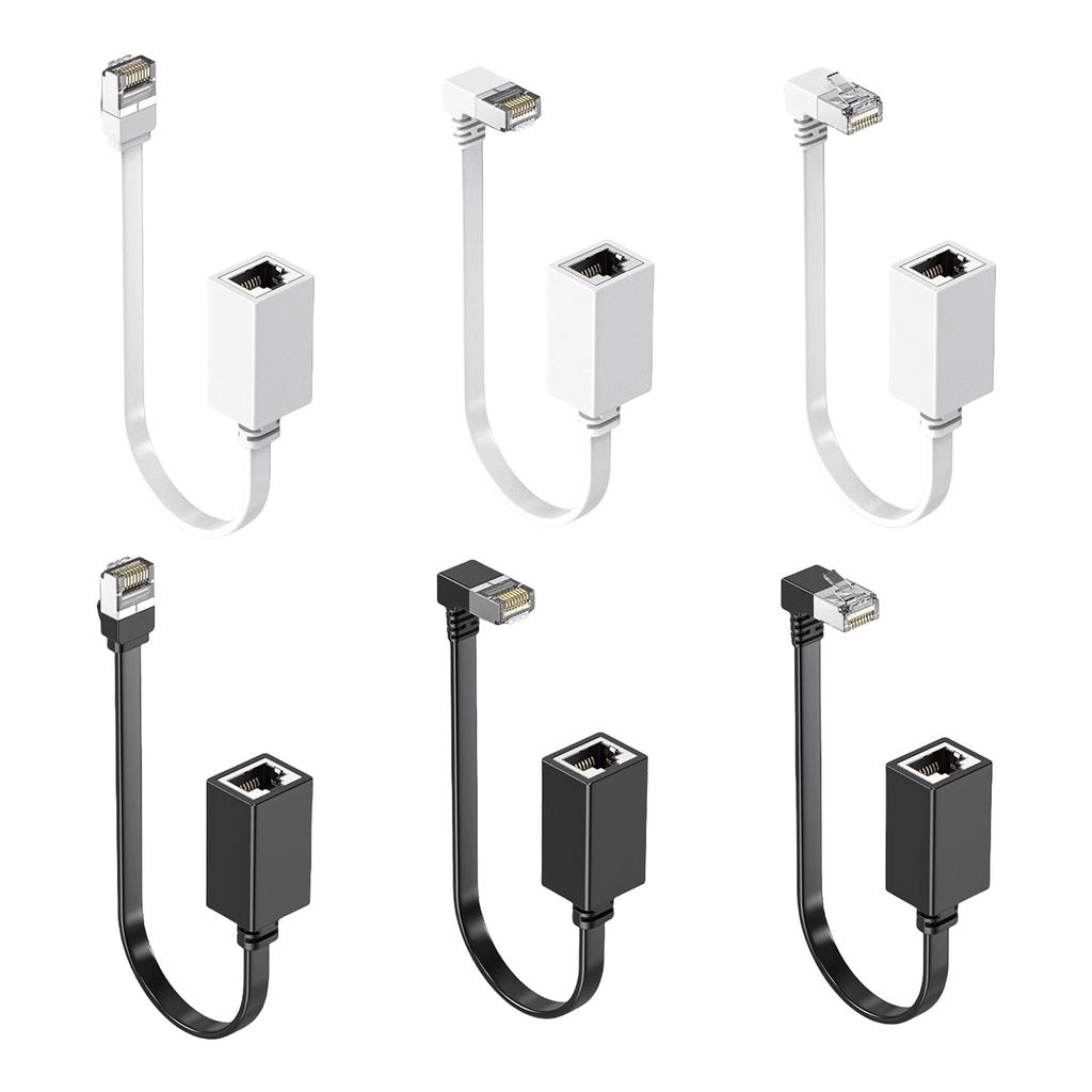 Cat7 Ethernet Extension Cable Networking Male to Female Connector Cord RJ45 Extender Cable 10G Gigabit LAN Cable for PC