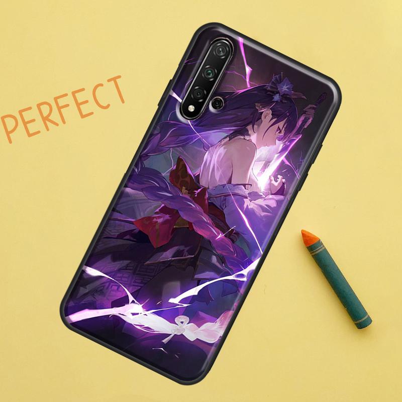 

Genshin Impact For Huawei Nova 5T 9 10 SE 7i 8i 11i 12i Y60 Y61 Y70 Y72 Y73 Y90 Y91 P20 P30 P40 Lite Case Huawei Nova 12i