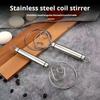 Stainless Steel Manual Dough Mixer - Handheld Flour Blender & Stirring Tool for Baking, Kitchen Essential