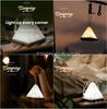 Kvensin Night Light [Tent] LED Table Light with Multi-Color Dimming, 6 Levels of Dimming, Perfect for Nursing, Baby Crying, Cute Baby Light, USB