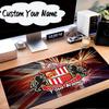 Custom Name Mouse Pad Sunderland Football Mouse Pad Desk Mat, Non-Slip Rubber Backer Pad For Computer Notebook Gaming Mouse Pad Birthday Gift