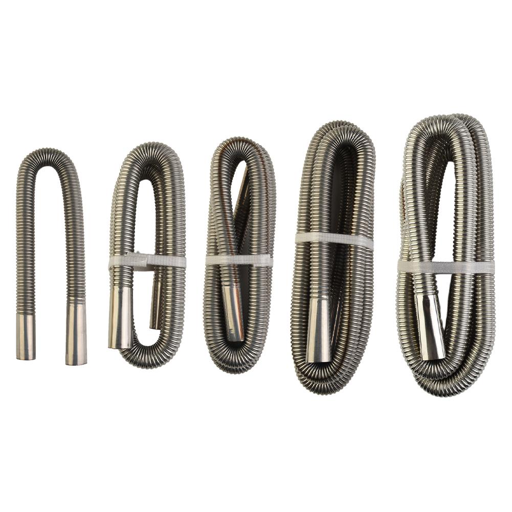 Zubehör Luft-Diesel-Heizung Silber Auspuffrohr Neu