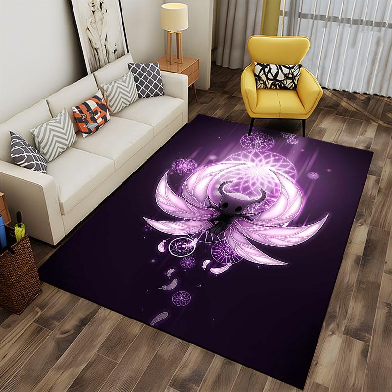 Fantasy Glow Purple Carpet Design suitable as a non-slip mat for the living room or bedroom sofa