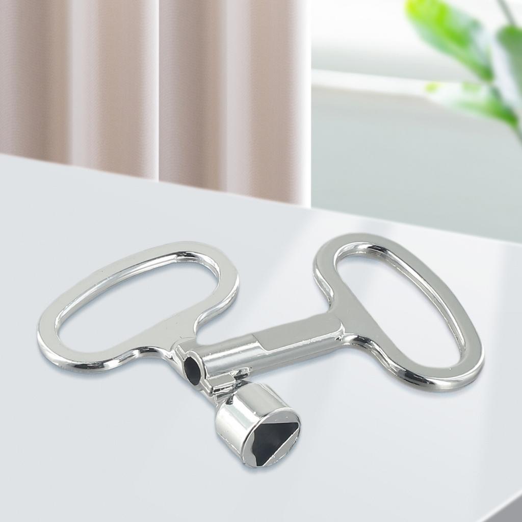 Triangle Key Wrench for Elevator Door Lock Valve Made of Zinc Alloy