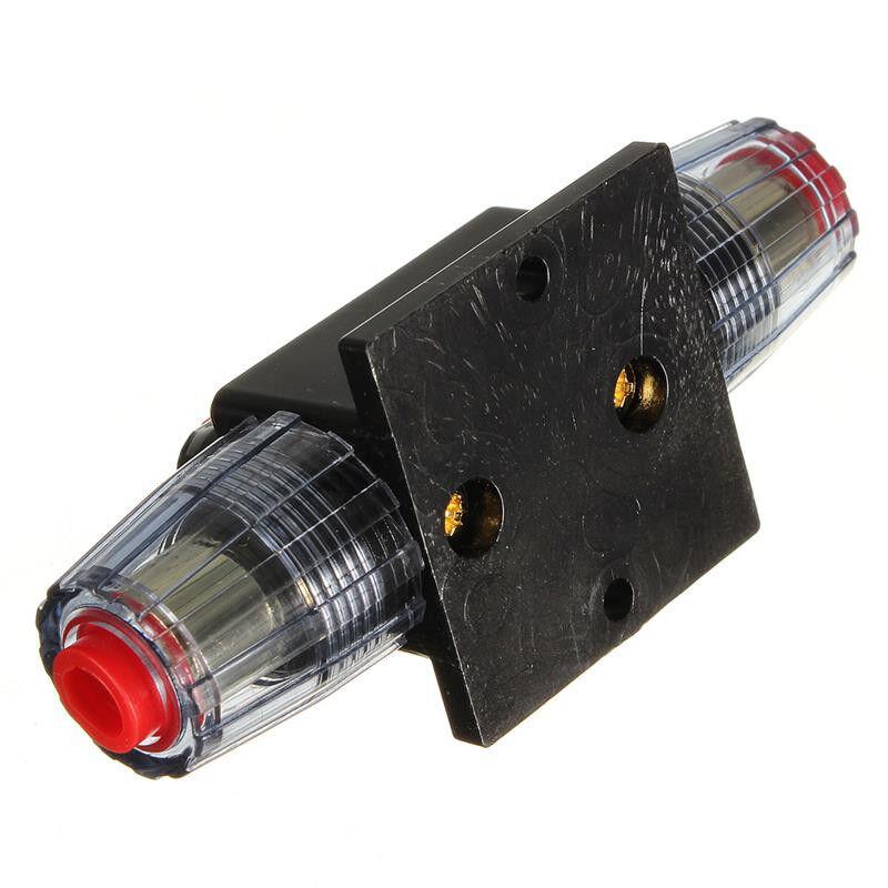 New DC 12V 60A In-Line Circuit Breaker Fuse Auto Car Stereo/Audio Protection 60 AMP