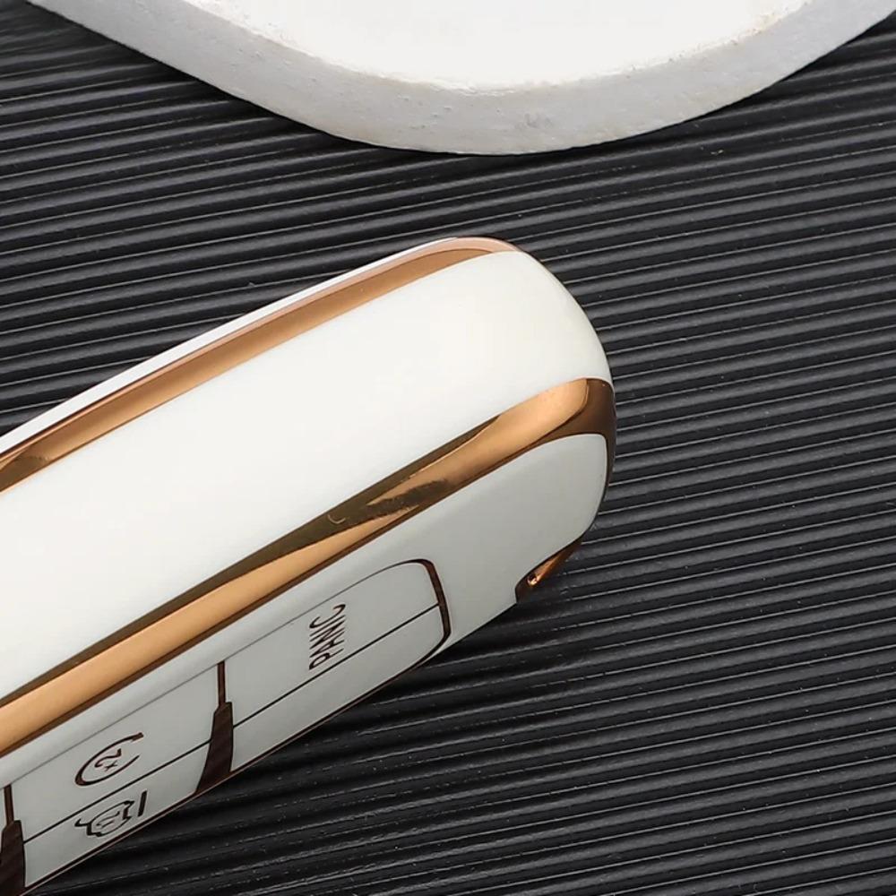 TPU Car Remote Key Case Cover Shell for Jeep Renegade Grand Cherokee for Dodge Ram 1500 Journey Charger Challenger Fiat Durango