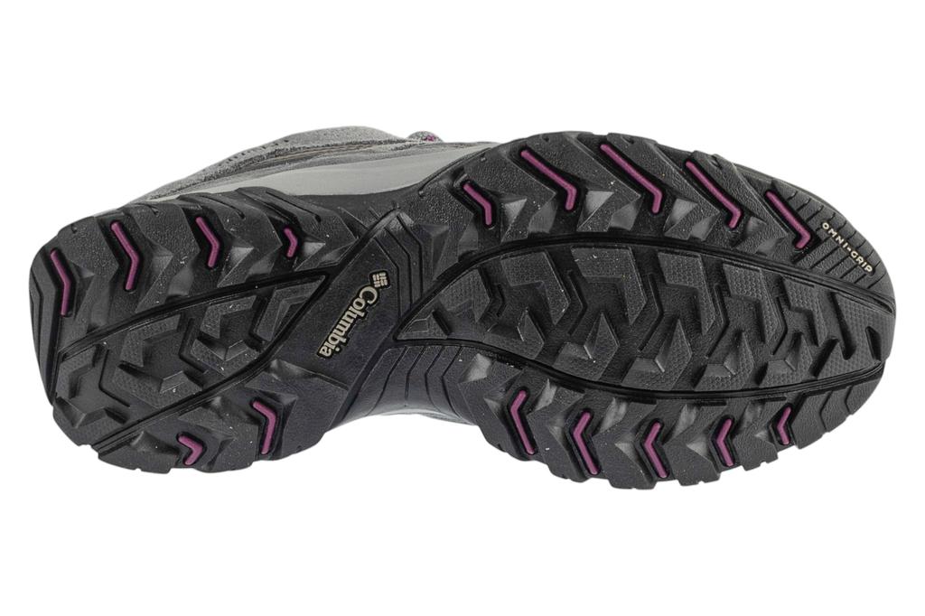Columbia Crestwood Waterproof, pantofi de trekking gri pentru femei