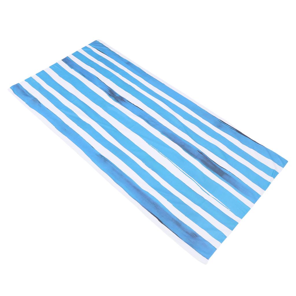 Microfiber Beach Towel Lightweight Extra Large Thin Sandfree Beach Towel Double Sided Absorbent Flannel for Swimming Pool Camping