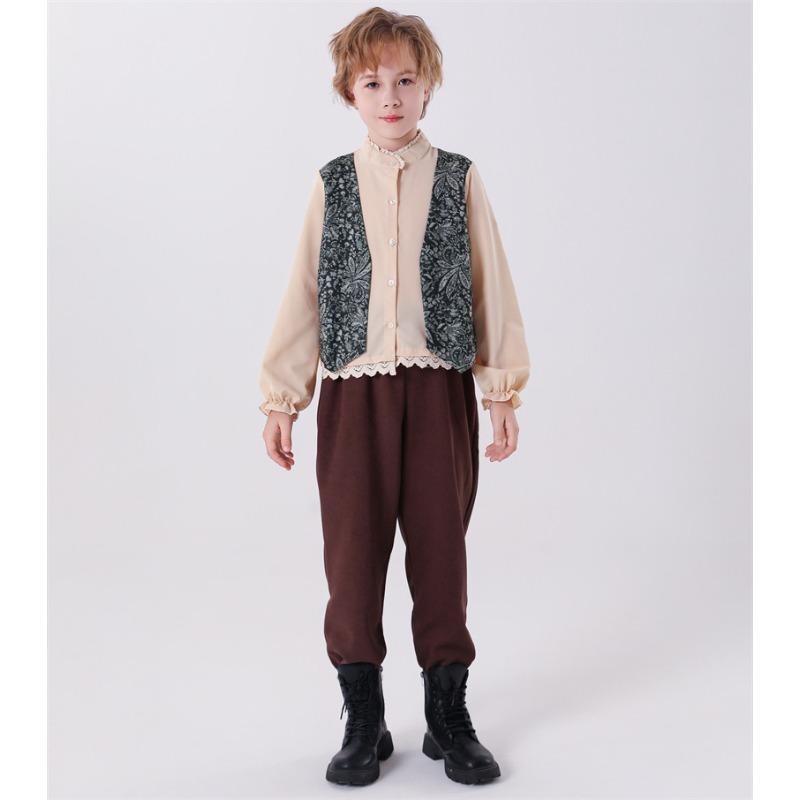 Halloween little girl new medieval court boys and girls commoners little girls little boys kindergarten stage