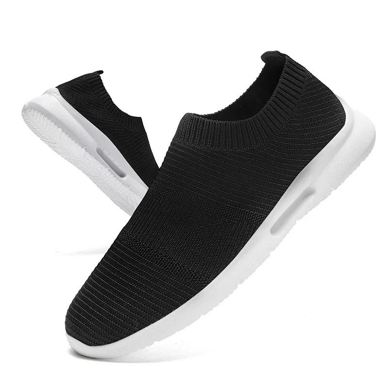 

Сверхлегкие мокасины Fujeak Minimalism, размер плюс 46, повседневные кроссовки, нескользящая удобная обувь для прогулок на открытом воздухе, дышащая обувь 38 черный белый