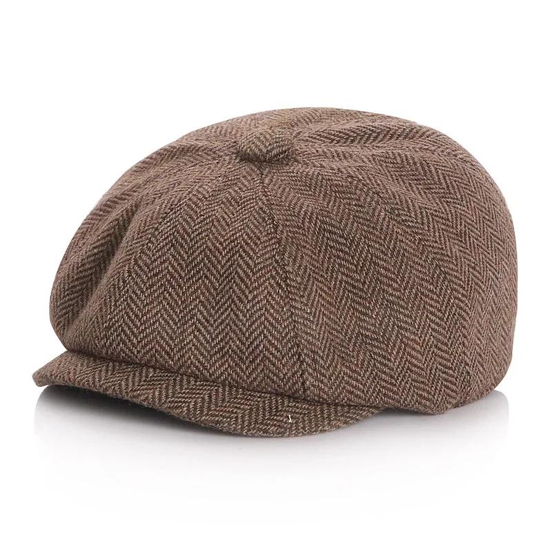 Kids Hat For Girl And Baby Boy Children Beret Caps Octagonal Clothes For Born Photography Props Child Hat Baby Girl Hat