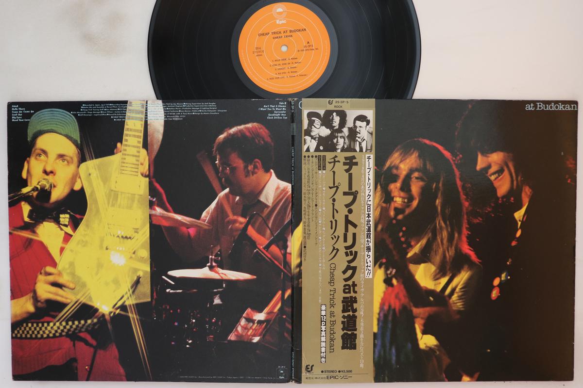 

LP Record CHEAP TRICK - Cheap Trick At Budokan 253P5 EPIC 1978 Japan Obi Rock