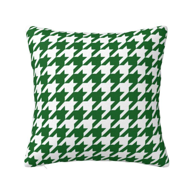 Zakázkové kohoutí stopy Černobílé kostkované povlaky na polštáře na pohovku Dogstooth Geometrický luxusní povlak na polštář Měkký povlak na polštář