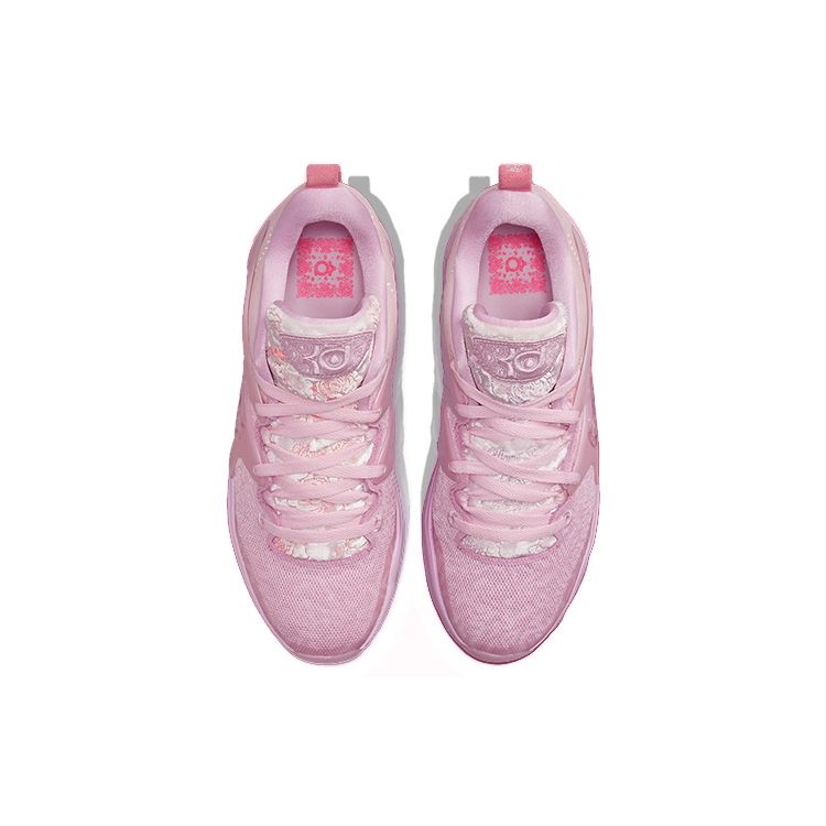 Nike KD 15 NRG Teta Pearl Unisexové tenisky Růžová Růžová-Pěna Světle-Ořechové-Hnědá DQ3851-600
