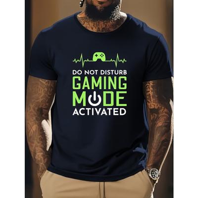 Heren T-shirt met Ronde Hals en Korte Mouwen - 3D Print Casual Comfortabel Lichtgewicht Zomer T-shirts