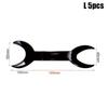 5Pcs Dental T-Shape Retractor Cheek Lip Retractors Teeth Mouth Opener Double Head Small Large Dentistry Tool