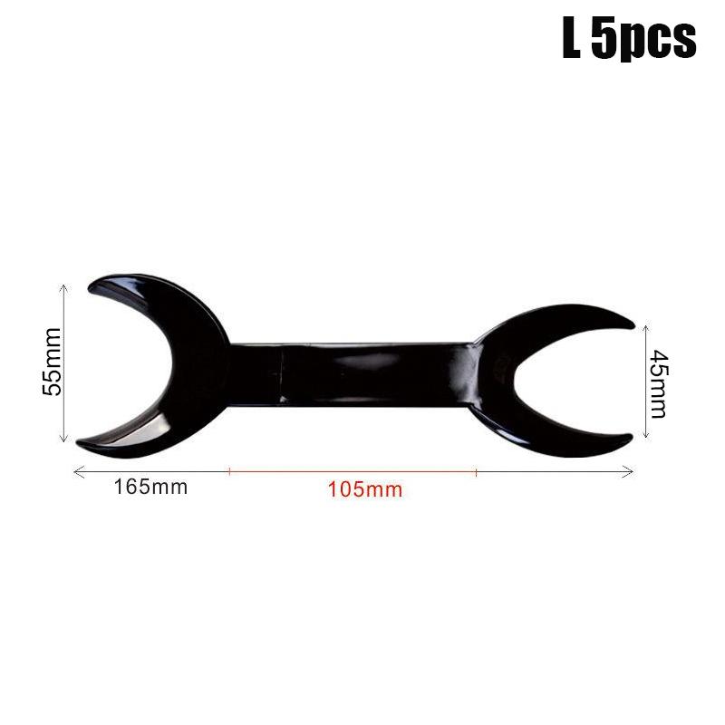 5Pcs Dental T-Shape Retractor Cheek Lip Retractors Teeth Mouth Opener Double Head Small Large Dentistry Tool