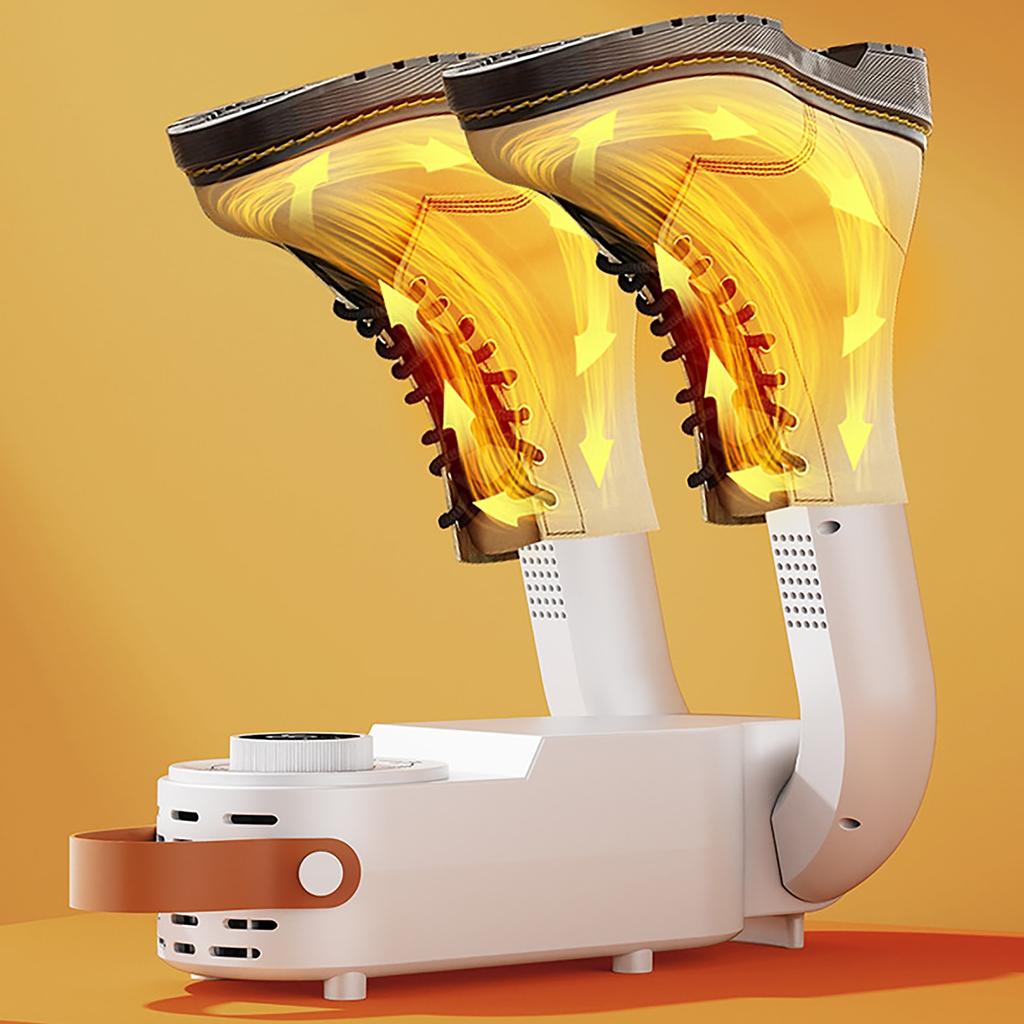 1pc Portable Foldable Shoe Dryer - Quick-Dry, Odor Elimination, 3-Speed Heat & Circulation, One-Touch Operation for Rainy, Snowy Days
