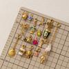 Yori 3Pcs Wine Glass Water Bottle Star Charm Pendant for Earrings Necklaces Bracelet Jewelry Making Accessories Gifts