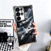 Aircraft Helicopter Formation Plating Phone Case For Samsung Galaxy S24 S25 FE S26 Edge S23 Ultra S22 S21 Plus S20 Anti-Fall Air