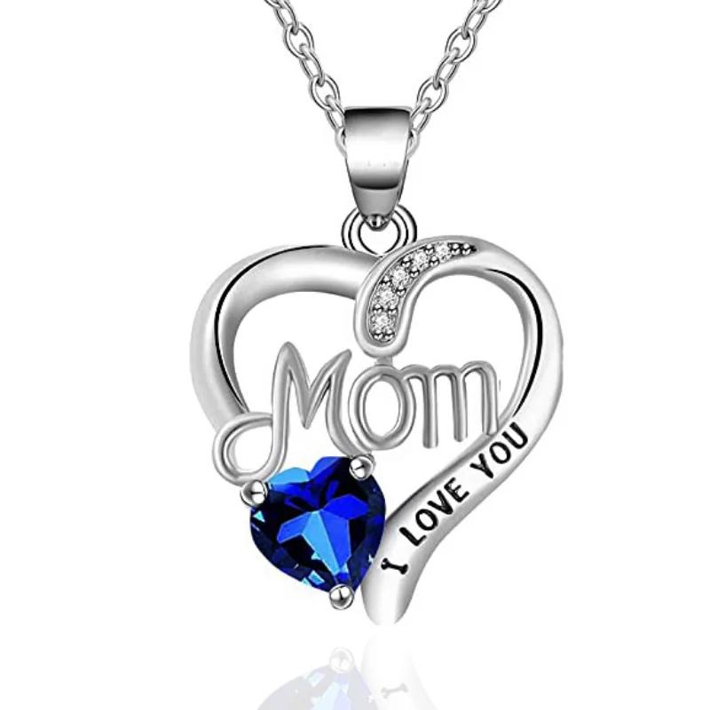 

CAOSHI Delicate Heart Shape Pendant Necklace Lady Elegant Mom Jewelry Gift Charming Silver Color Daily Wearable Accessories Hot 45cm