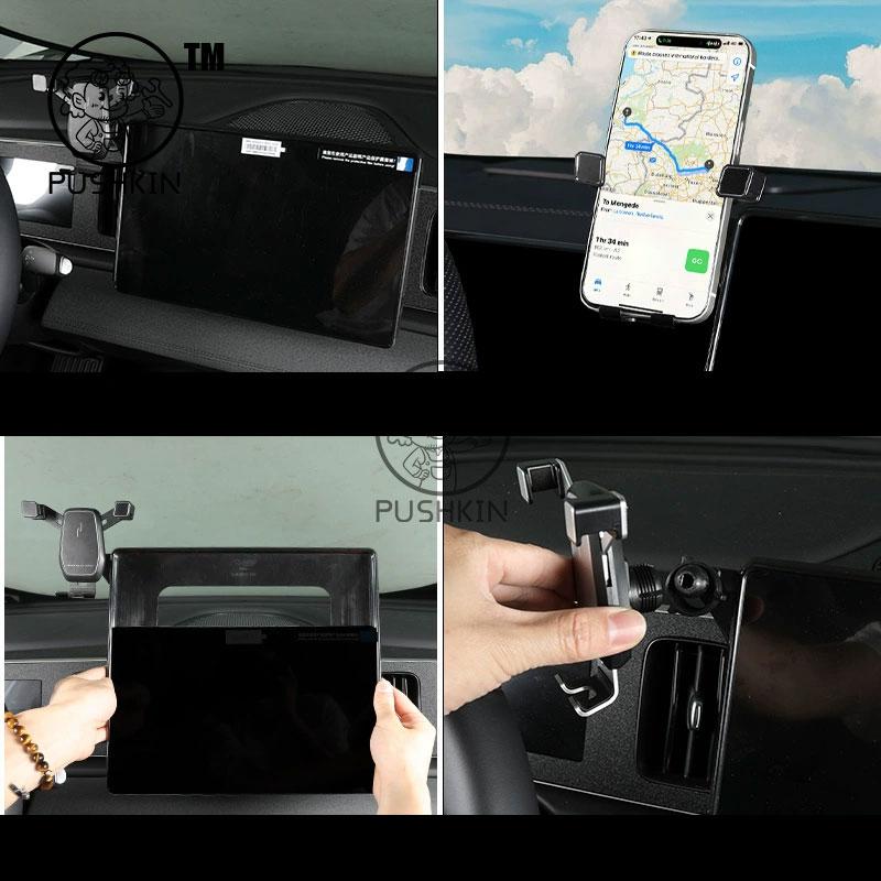 For BYD sealion 05 EV 2025 Car Styling Mobile Phone Holder Screen Mount Gravity Bracket Stand Auto Modified Accessories