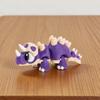 3D-gedruckte niedliche Eierschalen-Dinosaurier-Babyfigur Bewegliche Gelenke Realistische Augen Mehrfarbiger Spinosaurus Heim-Büro-Schreibtischdekor Kindergeschenk