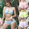 8572# New Autumn Women's Low Rise Sexy Ripped Denim Shorts