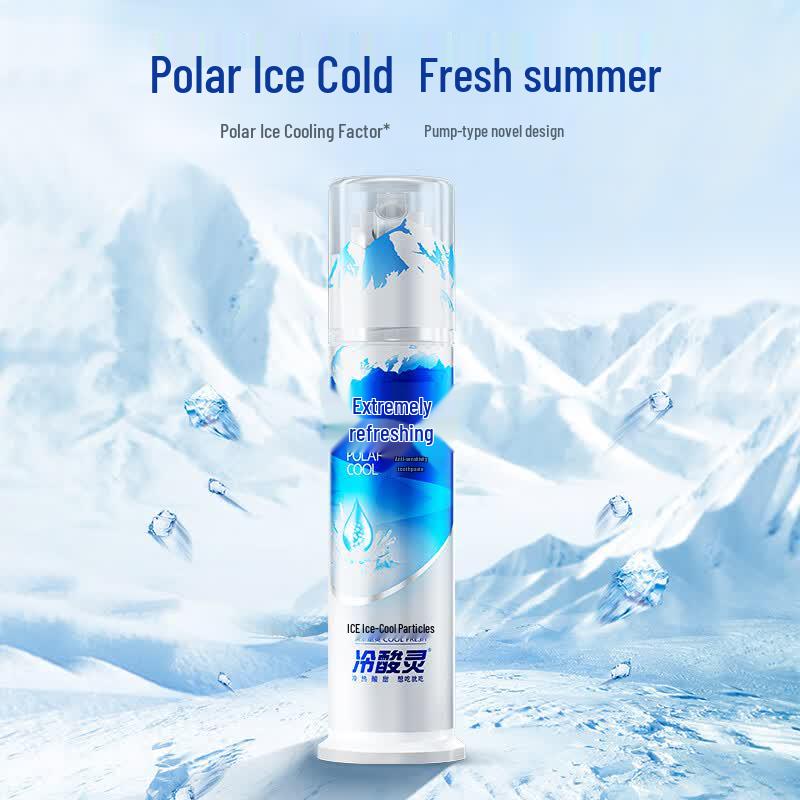 Leng Suan Ling Polar Fresh Icy Mint Anti-Sensitive Pump Toothpaste