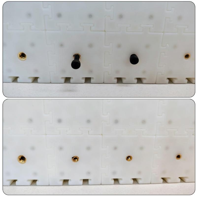 380Pcs Threaded Inserts 2/2.5/3/4/5/6mm Metric Knurled Nut Brass Embedding Nut for Printing 3D Printer Parts