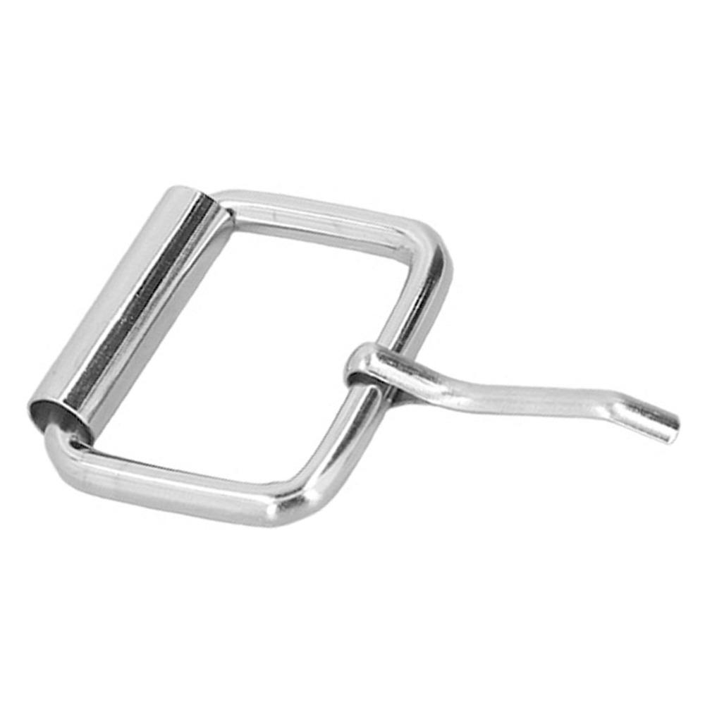 50pcs Metal Roller Pin Buckle 3.5x25x20mm Size Adjustable Pin Buckle For Leather Crafts