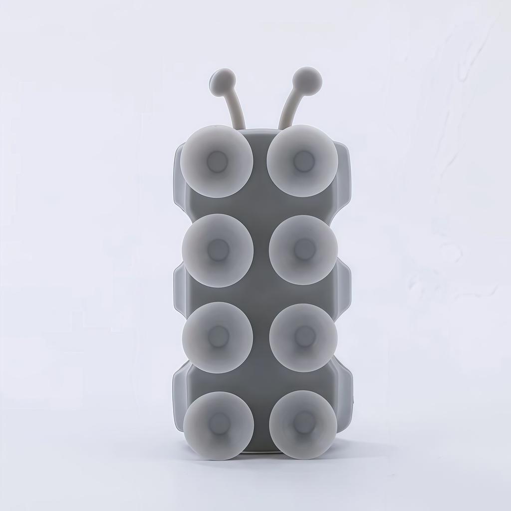 1PC Adjustable Removable Punch-free Silicone Bathroom Shower Holder Reusable Suction Cup Shower Head Mount Wall Rack