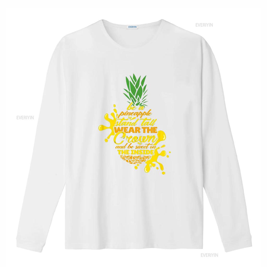 funny gift pineapple T Shirt for men women Black 3X Large vintage Washed fashion Unisex Slightly Breathable designer clothes