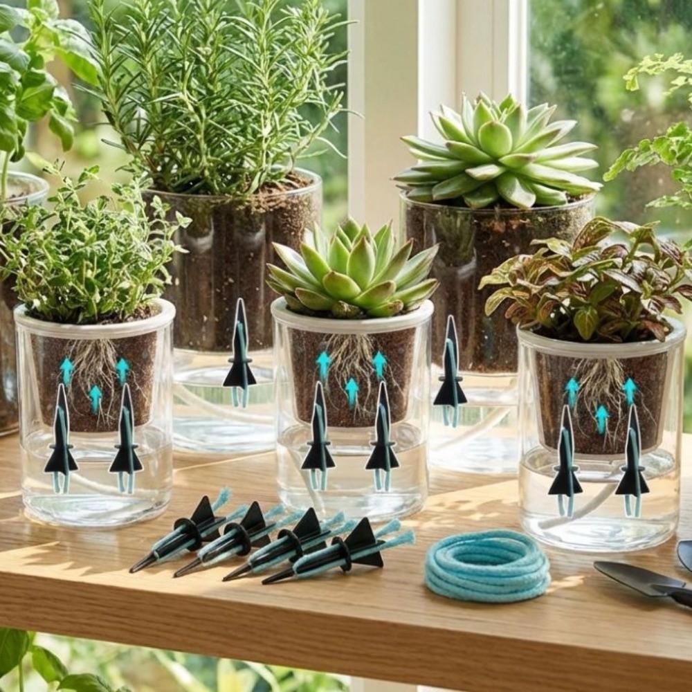 Adjustable Self-Watering Spikes Slow-Release Watering Devices Automatic Watering Stakes  Plant Care