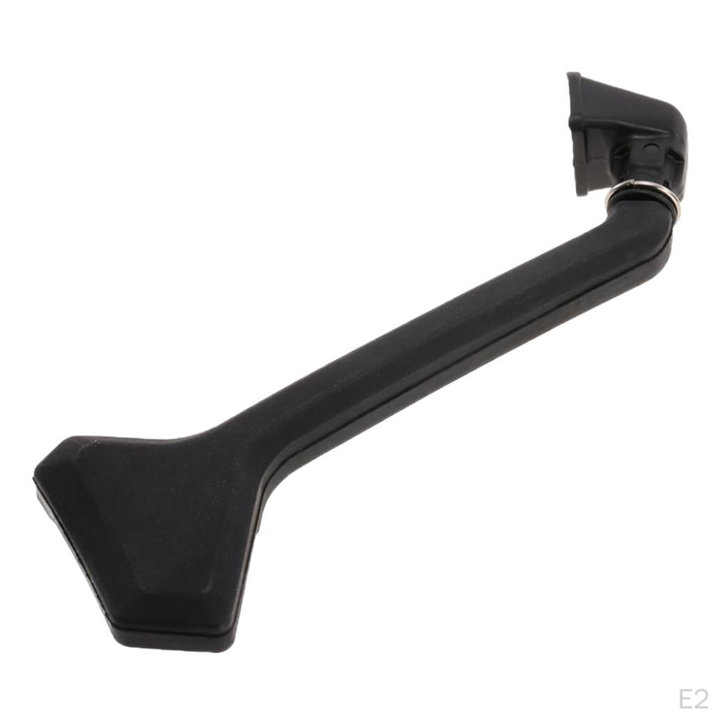 Rubber Safari Snorkel For Axial SCX10 II 90046 90047 1/10 RC Crawler Truck