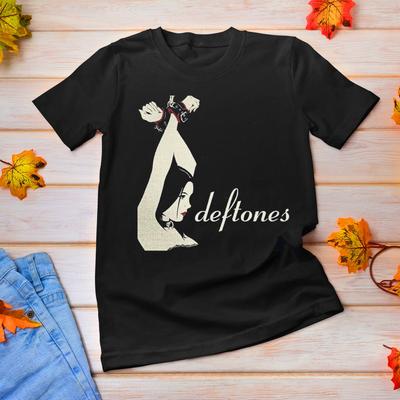 Vintage Deftones Band Short Sleeve Cotton Black All Size Unisex Tee Shirt US227