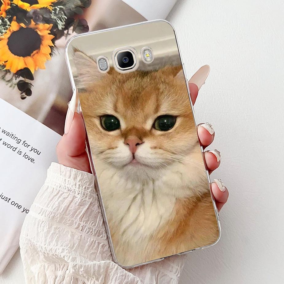 For Samsung Galaxy J5 2016 Case SM-J510F New Luxury Painted Cover Soft Silicone Phone Case For Samsung J3 J5 J7 2016 Fundas Capa