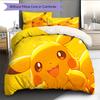 Pikachu Pattern Bedding Home Decoration Birthday Gift (1 * Duvet Cover + 2 * Pillowcase, Without Core)