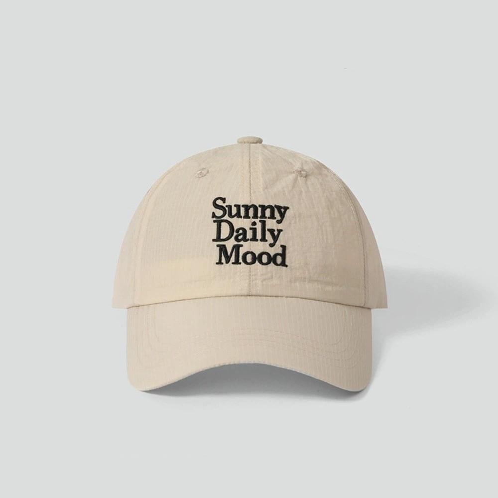 New Breathable Baseball Cap Lightweight Sunshade Quick-drying Hat Embroidered Letter Sun Hat Men and Women