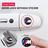 20pcs Car Door Lock Keyhole Stickers Protector Cover Auto For BMW E93 F10 F20 F30 F40 F15 F25 F26 F31 F49 F86 M3 M5 X3