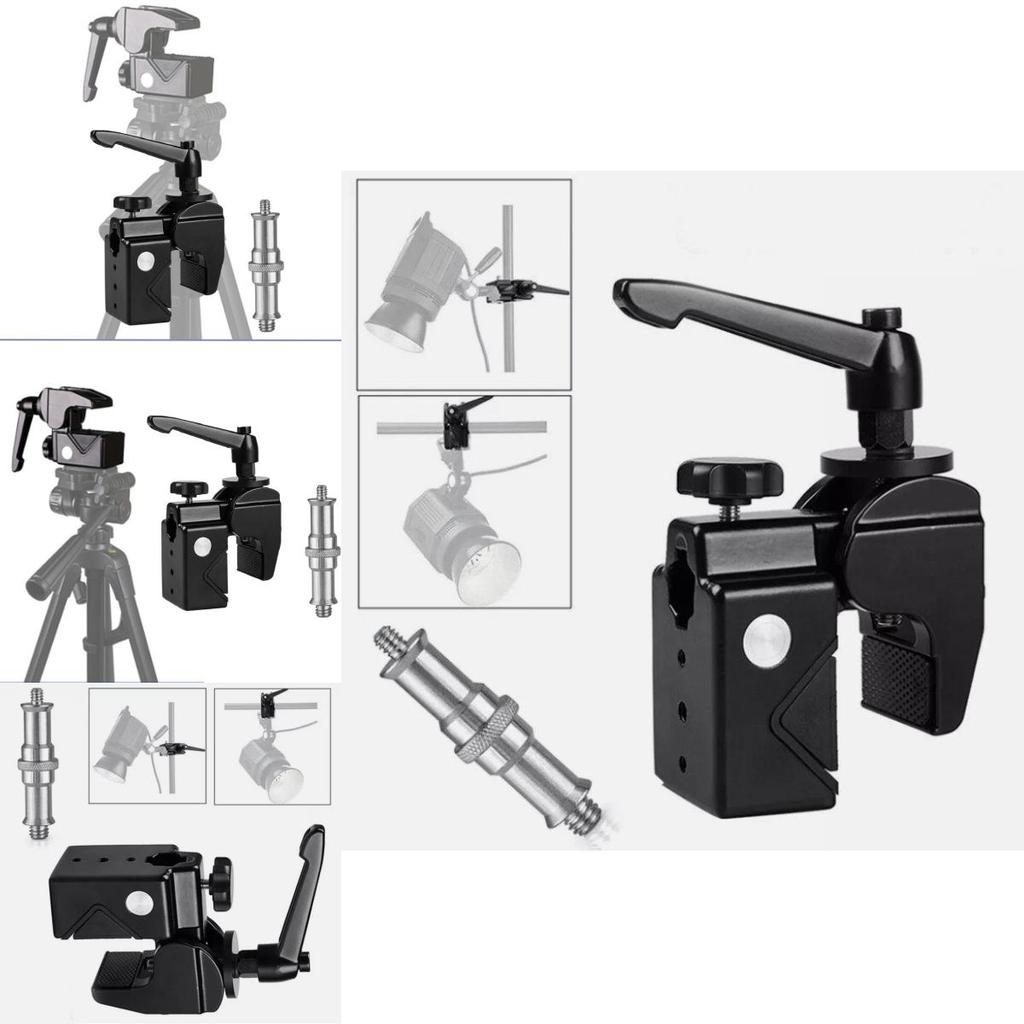 Multifunctional Cl-22 Camera Fixing Clamp With Secure Grip And Lightweight Aluminum Design
