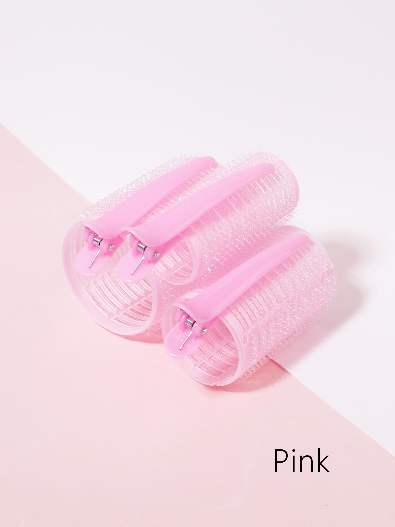 

6pcs/set of non heated curly hair fluffy tubes DYI curly hair tubes for styling fixed hair clip set Special for real hair wigs