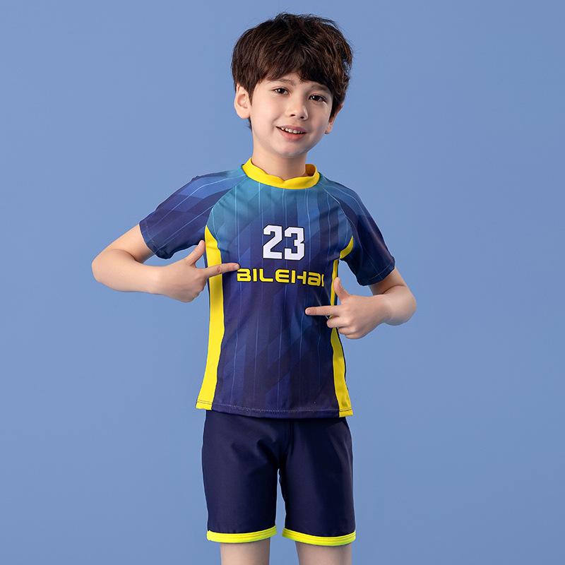 

Подростковый раздельный купальник для мальчиков - Лето 2025 XL (105-120 cm) синий